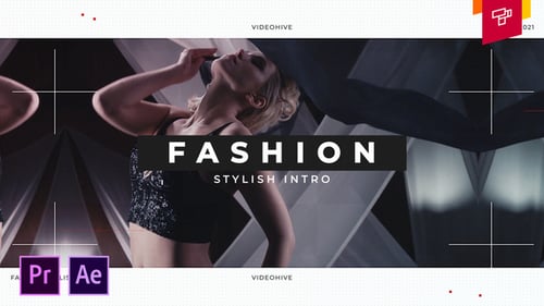 Dynamic Fashion Intro with Modern Graphics