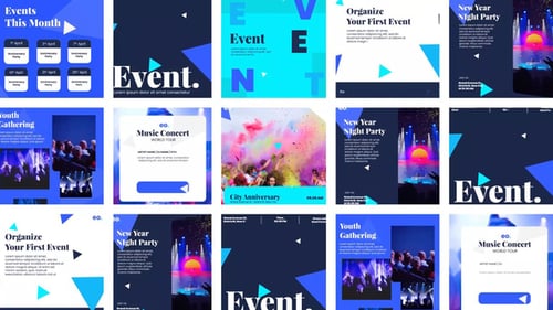 Event promo post instagram
