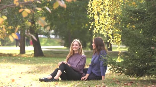 Mädchen im Park
