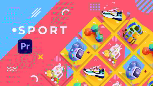 Sport Product Promo | Premiere Pro MOGRT