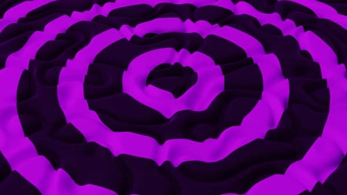 Seamless Looping Fluid Ripples Abstract Purple Background