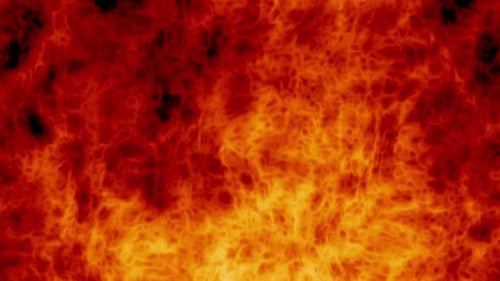 Abstract Fiery Energy Plasma Background Animation
