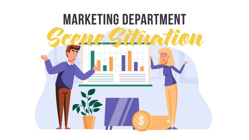 Departamento de marketing - Situación de la escena