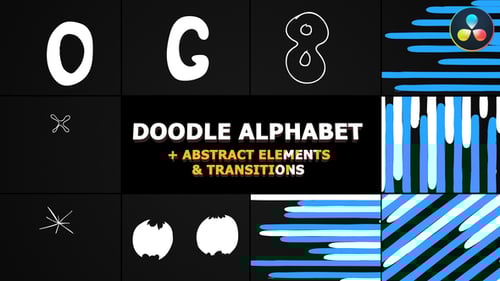Animated Doodle Lettering and Fluid Transitions