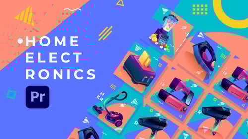 Home Electronics Product Promo | Premiere Pro MOGRT