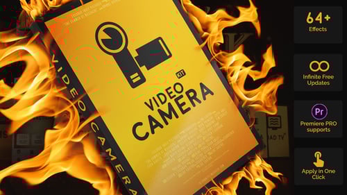 Video Camera Kit | Big Pack of Camera Presets for After Effects