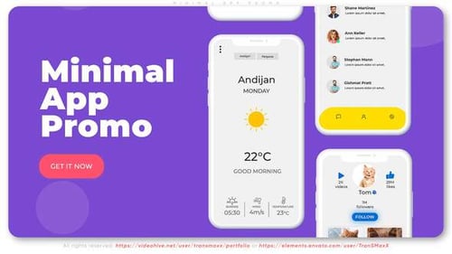 Minimal App Promo
