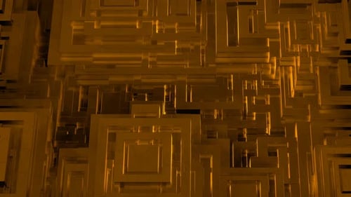 Hintergrund Metall Golden of Cubes