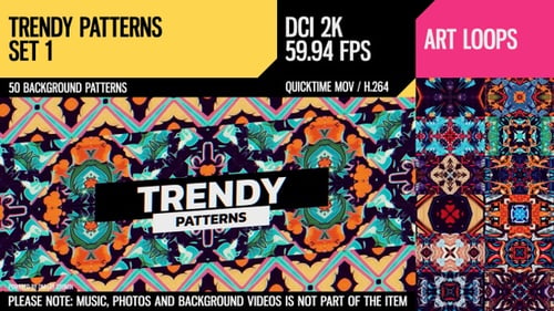 Trendy Patterns (2K Set 1)