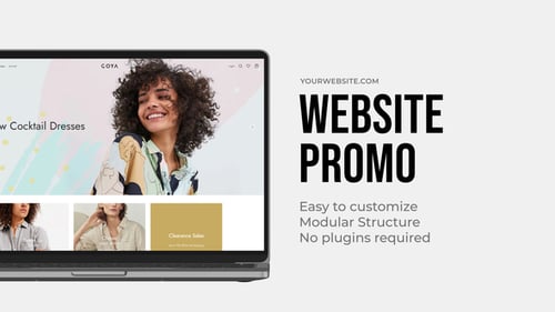 Clean Website Business Promo