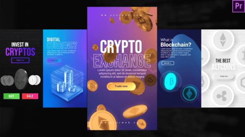 Dynamic Animated Stories for Cryptocurrency and Blockchain Marketing