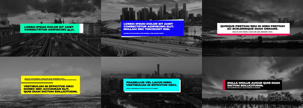 Box Titles Pack For Premiere Pro