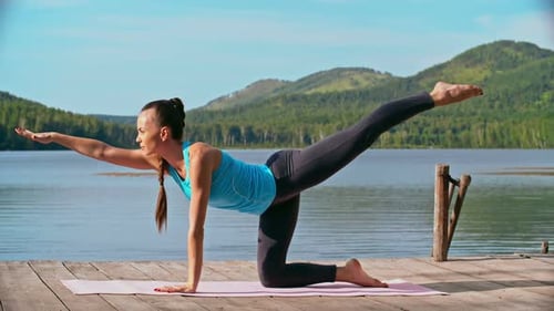 Yoga de verano afuera