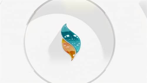 Modern Glossy Line Art Logo Reveal Intro