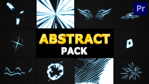 Dynamic Abstract Effects Pack for Motion Graphics Videos