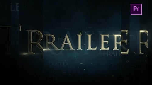 Epic Cinematic Gold Trailer Titles Opener