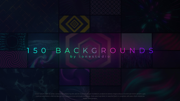 Cover for 150 Loop Backgrounds