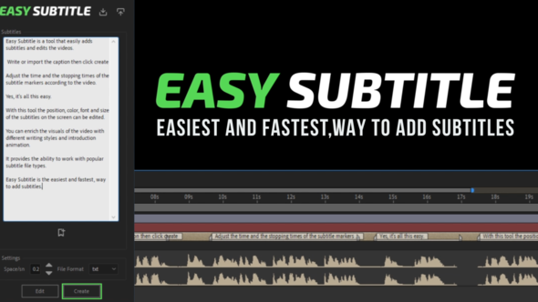 Cover for Easy Subtitle