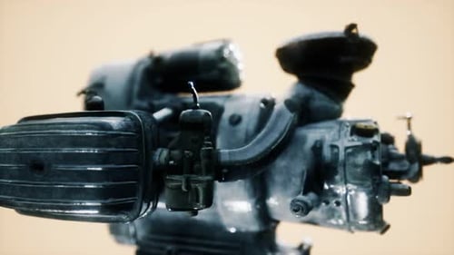 Old Rustet Gegenmotor