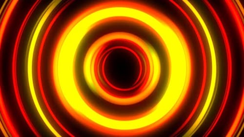 Abstract Fantasy Glow Circle Background