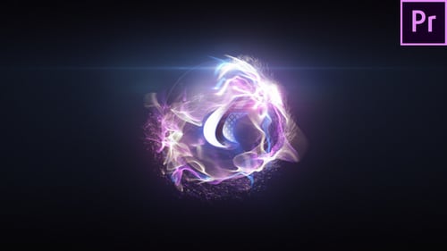 Quick Particle Sphere Logo 2 (MOGRT)