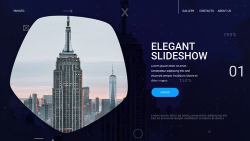 Modern Business Slideshow with Dynamic Clean Transitions