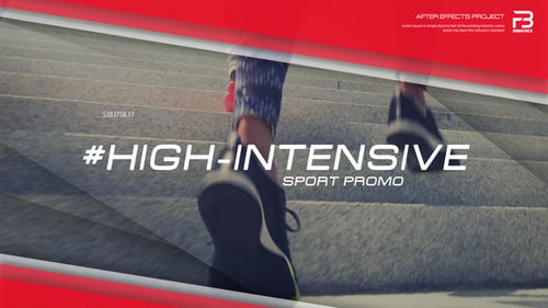 Dynamic Sport Promo: Fast-Paced Fitness Event Video Template