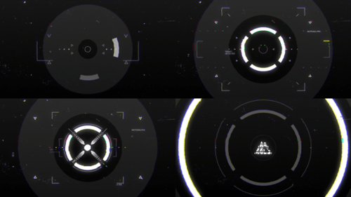 Glitch HUD Logo | For Premiere Pro