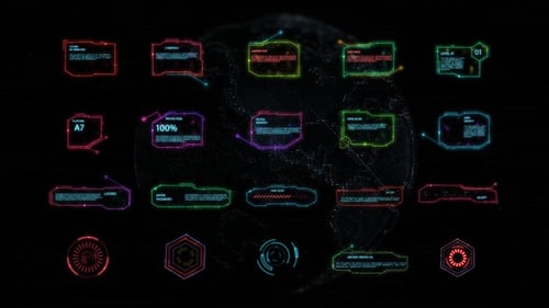 HUD Interface | Premiere Pro MOGRT