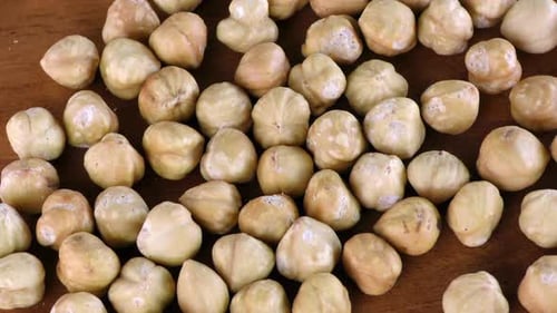 Hazelnut Macro View
