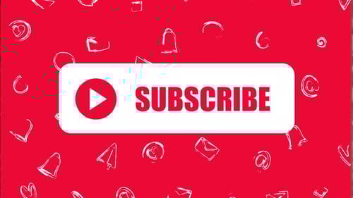 Social Media Subscribe Button Animation with Notification Bell