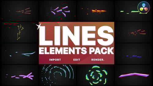 Flash FX Funny Lines | DaVinci Resolve