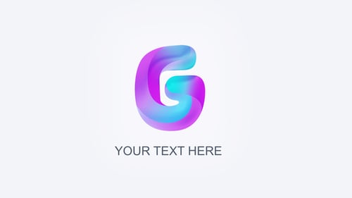 Smooth Flowing Abstract Logo Reveal Opener