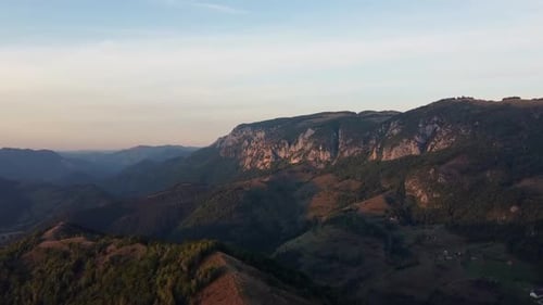 Apuseni Mountains Aerial View, Romania