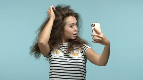 Young Woman Posing for a Selfie