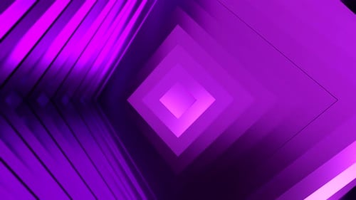 Surface cubique ultraviolette abstraite en mouvement