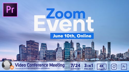 Modern Online Meeting and Virtual Conference Promo
