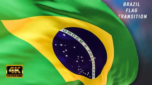 Brazil flag transition