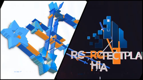 Abstract 3D Corporate Logo