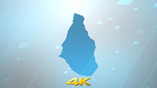 Futuristic Digital Map Outline Reveal Animation