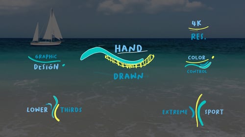 Hand Drawn Titles 4K