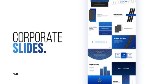 Modern Animated Business Presentation Layouts