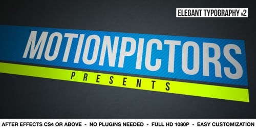 Elegant Typography V2