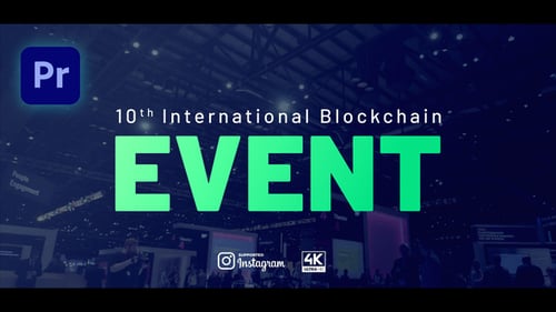 Dynamic Corporate Event Promo with Modern Typography and Geometric Accents