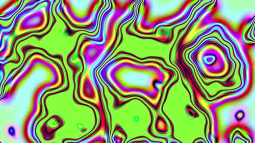 Bright Abstract Wavy Lines Flowing Background Animation