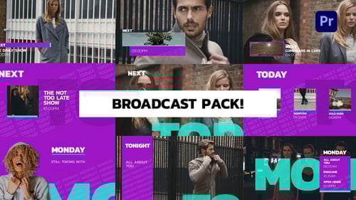 Vibrant Broadcast Pack for Dynamic TV Graphics