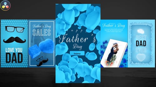 Historias de Instagram del Día del Padre