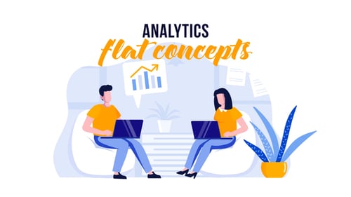 Analytics - Flat Concept