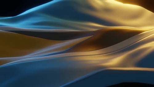 Abstract Fluid Waves Light Reflection Background Loop