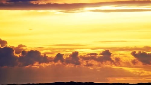 Cloudy Sunset